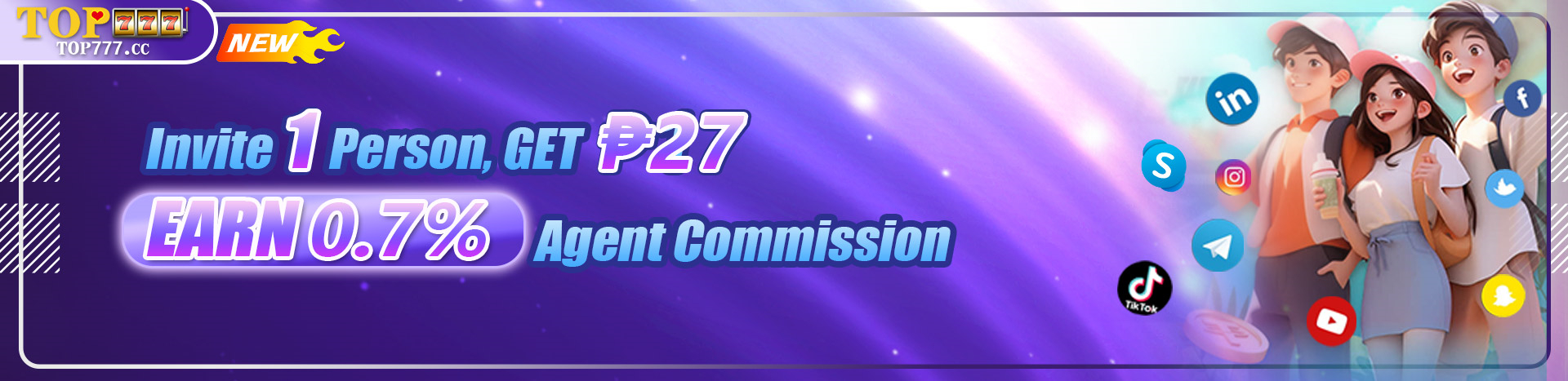 Top777 Casino banner